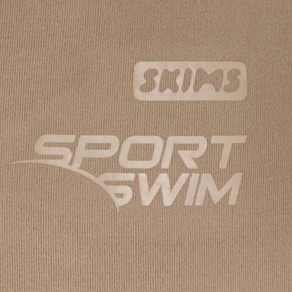 SKIMS Sports Swim Scoop Neck One Piece Scuba Swimsuit size 2X - Picture 7 of 8